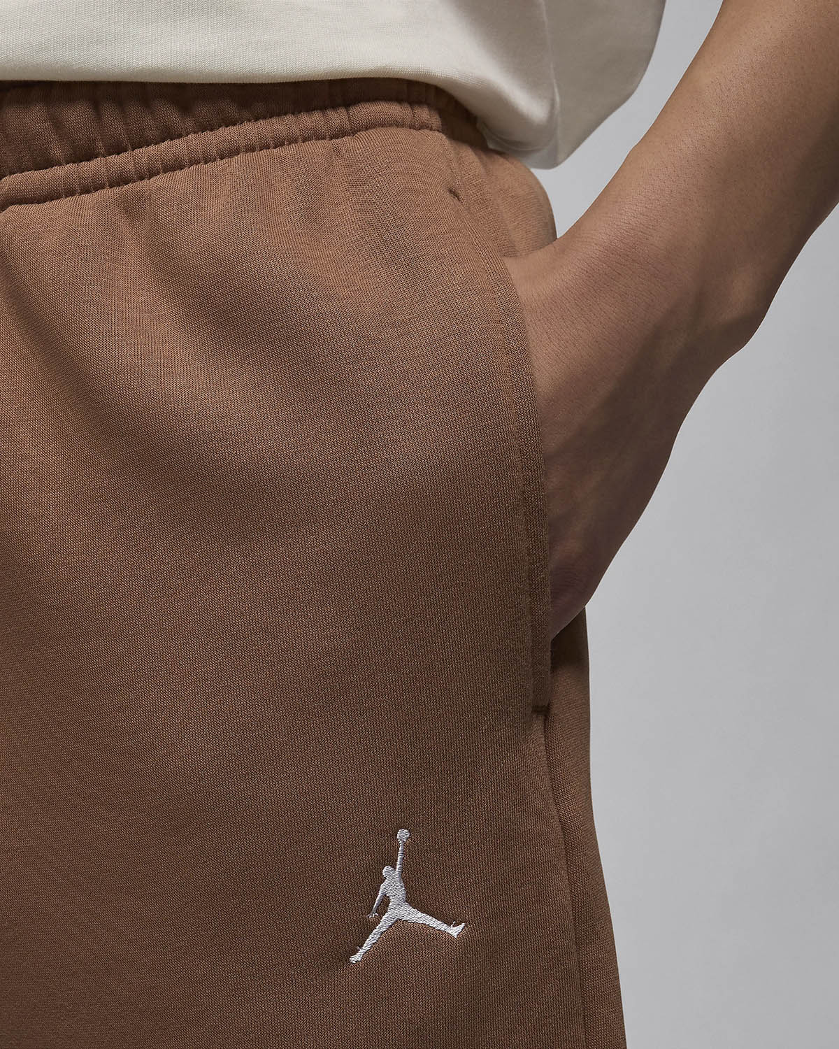 Jordan Brooklyn Fleece Pants Archaeo Brown 2