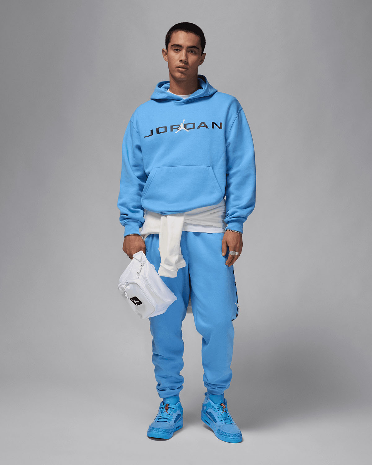 Jordan Essential Air Stretch Hoodie Legend Blue 1