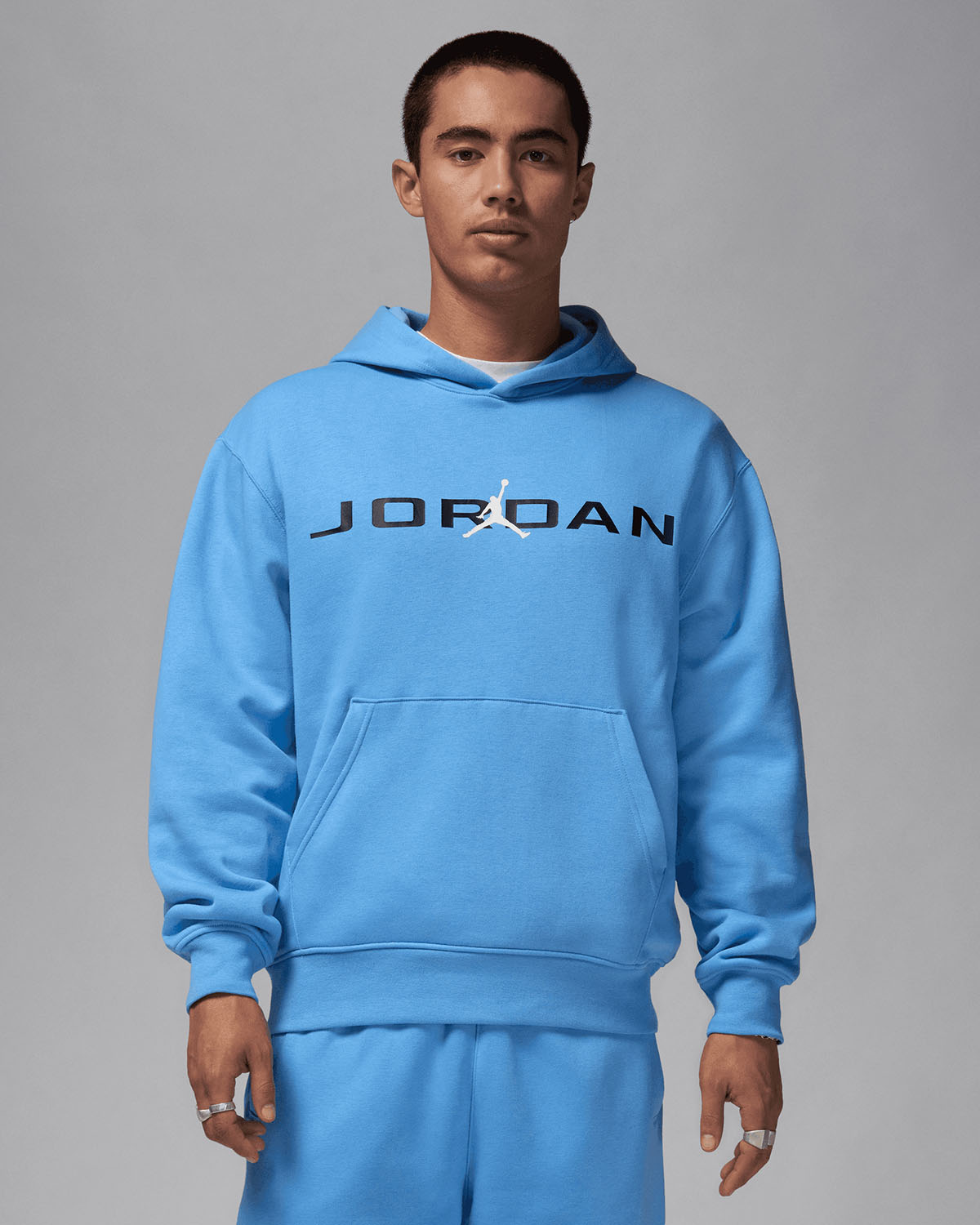 Jordan Essential Air Stretch Hoodie Legend Blue 2