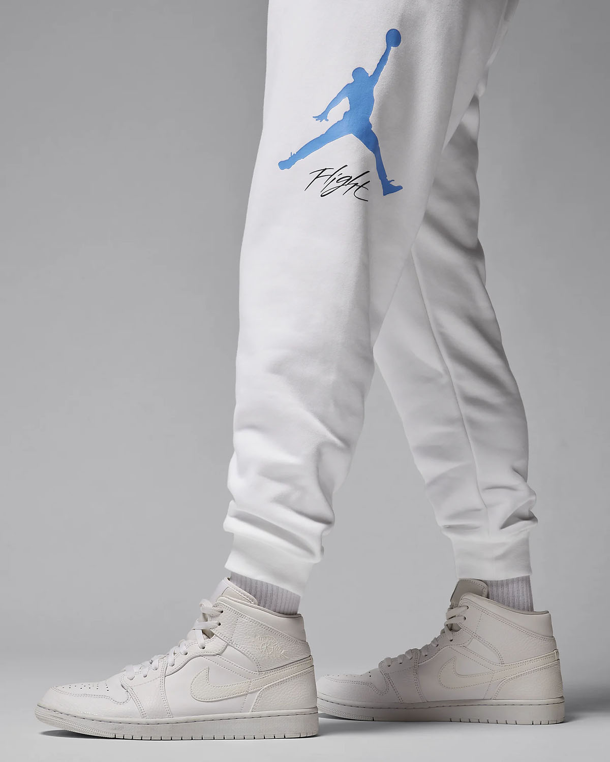 Jordan Essential Fleece Baseline Pants White Legend Blue 2