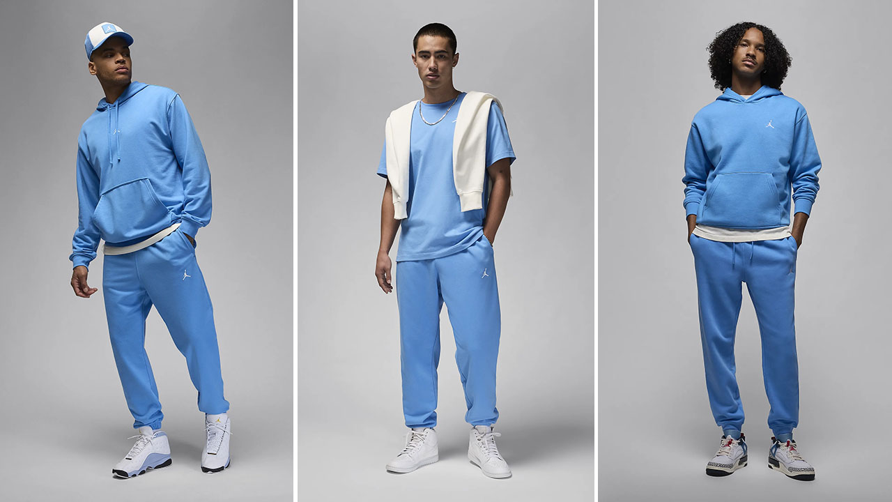 Blue nike outfit best sale