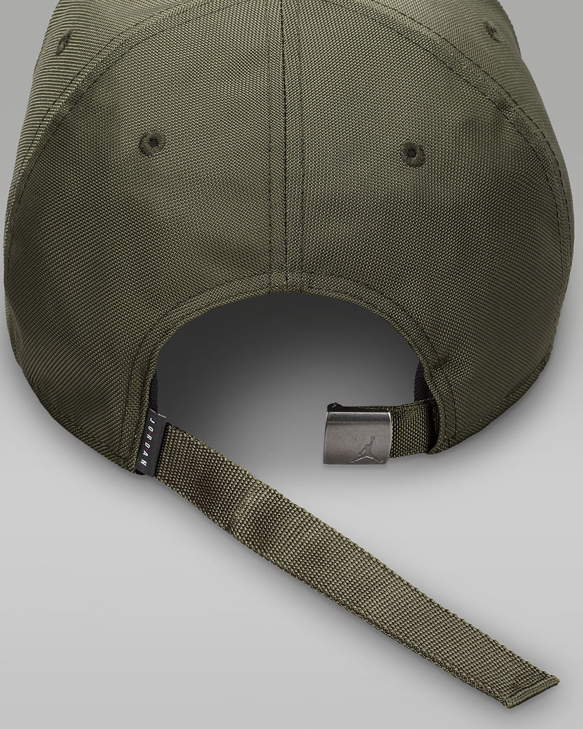 Jordan Rise Cap Adjustable Hat Medium Olive Gunmetal 4