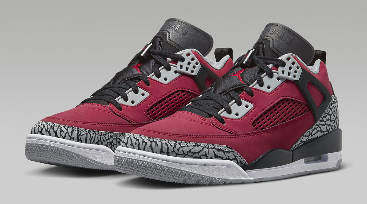 Jordan Spizike Low Gym Red Wolf Grey Black Sneakers 1