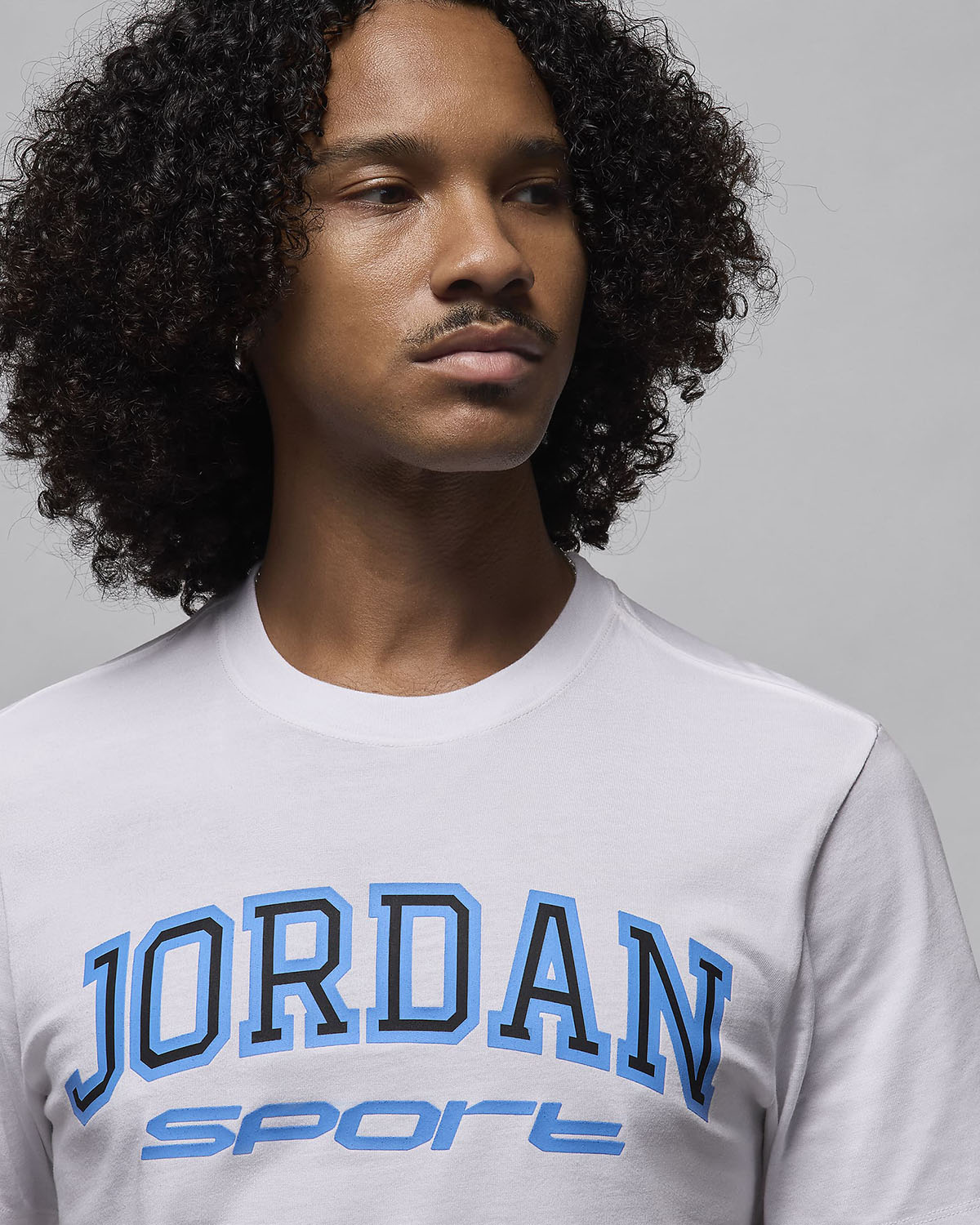 Jordan Sport T Shirt White Legend Blue 3