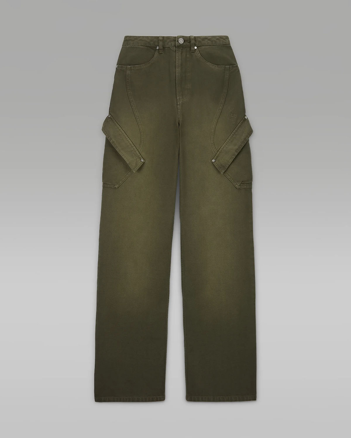 Jordan Travis Scott Womens Cargo Pants Olive Cargo Khaki