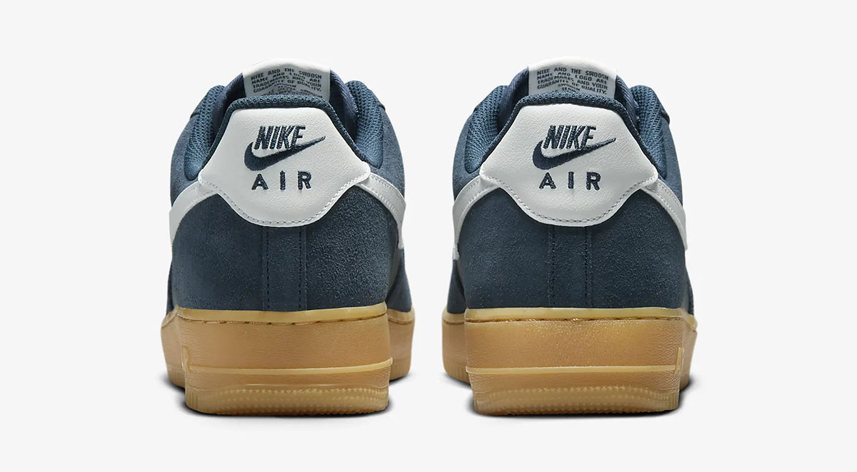 NIke Air Force 1 Low Armory Navy Gum Light Brown Summit White 5