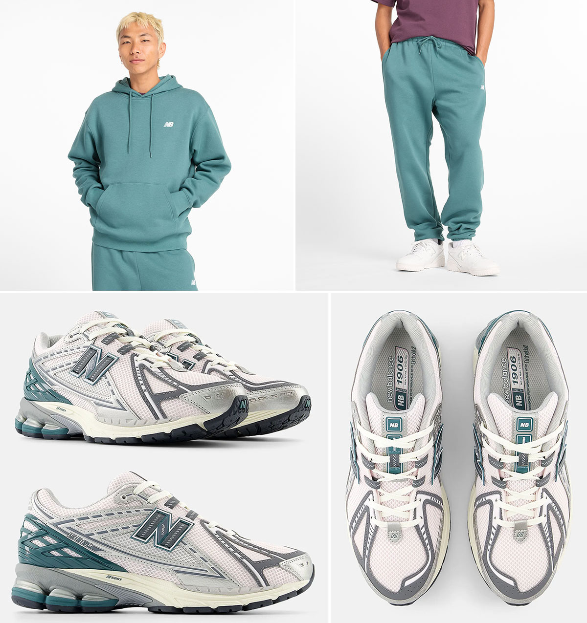 New Balance 1906R New Spruce Outfits to Match