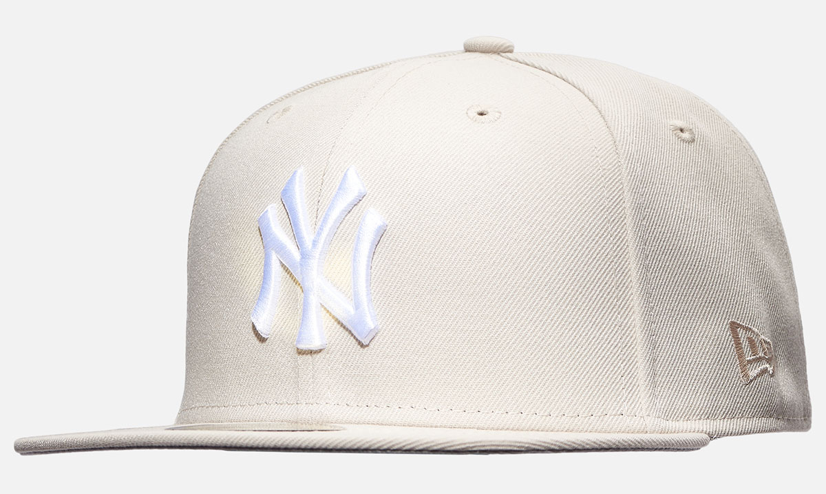 New York Yankees New Era Cream Stone 59Fifty Fitted Hat