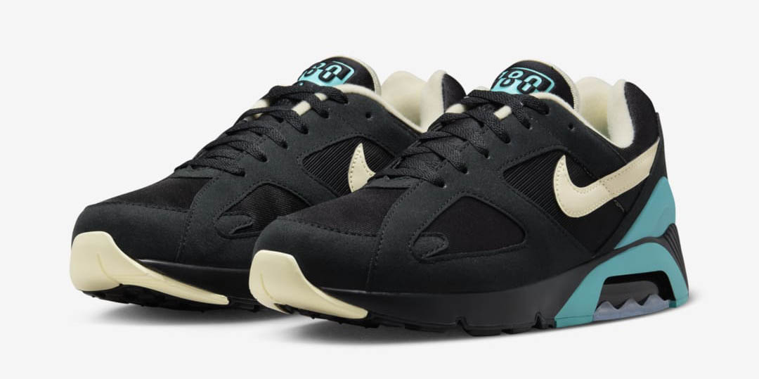 Nike Air 180 Black Dusty Cactus Sneakers 1