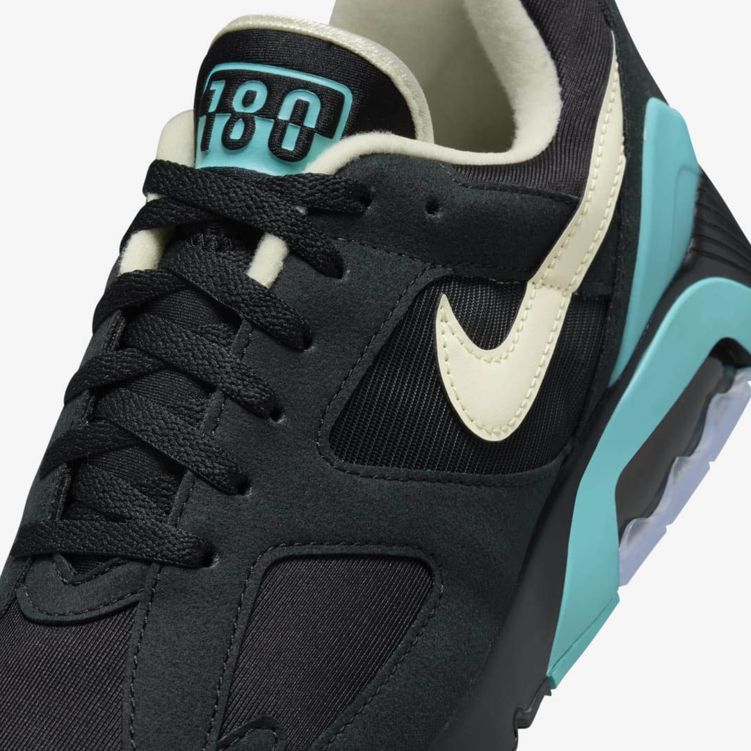 Nike Air 180 Black Dusty Cactus Sneakers 7