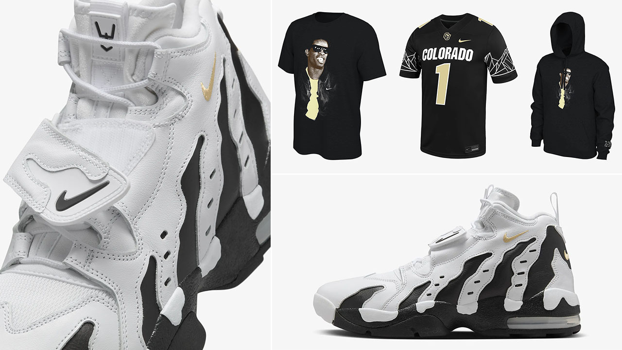 Nike Air DT Diamond Turf Max 96 Colorado Away Outfits Shirts Hats Clothing to Match Sneakers