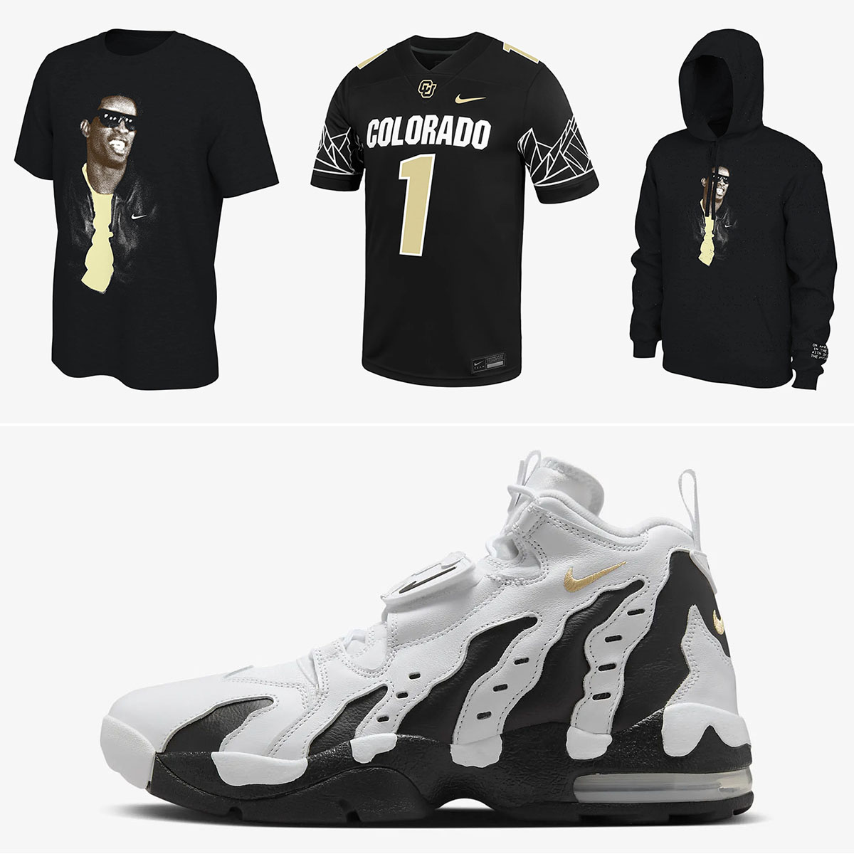 Nike Air DT Diamond Turf Max 96 Colorado Away Outfits