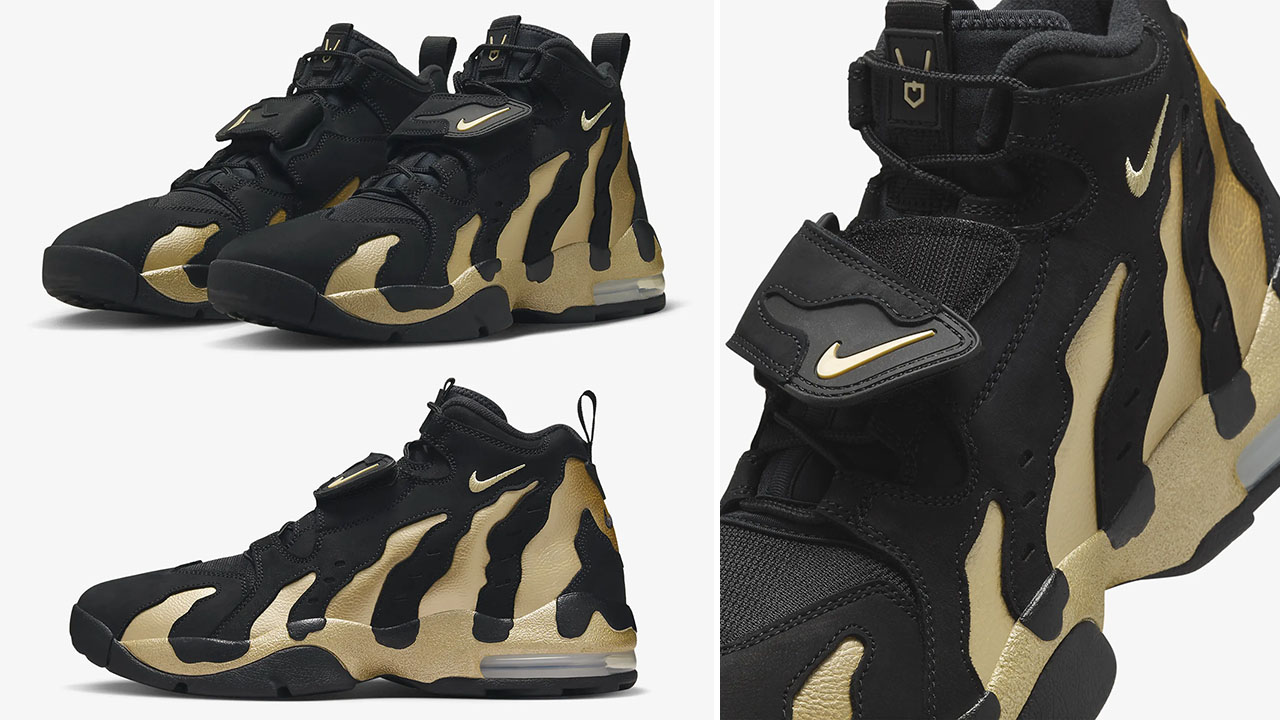 Nike Air DT Max 96 Colorado Home Black Gold Sneakers