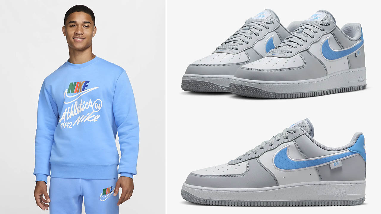 Nike air force 1 low grey mens deals