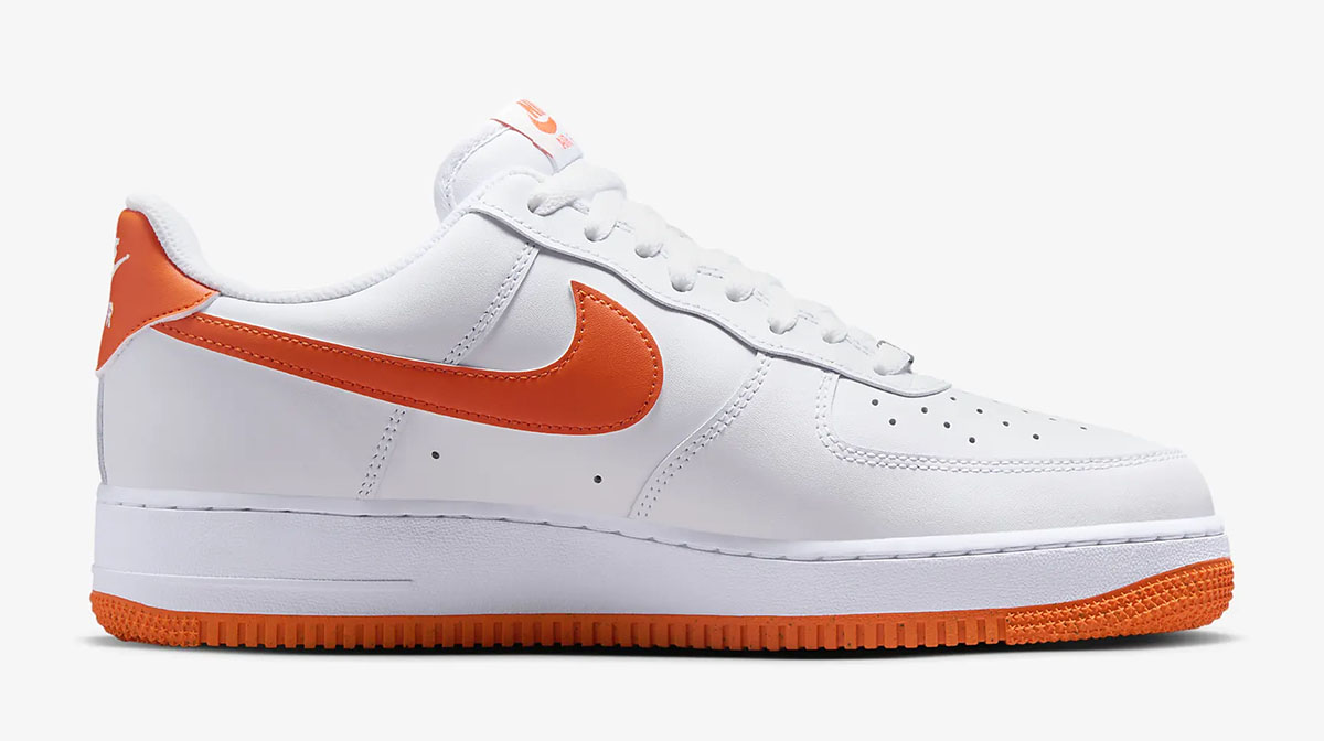 Nike Air Force 1 Low White Safety Orange 3