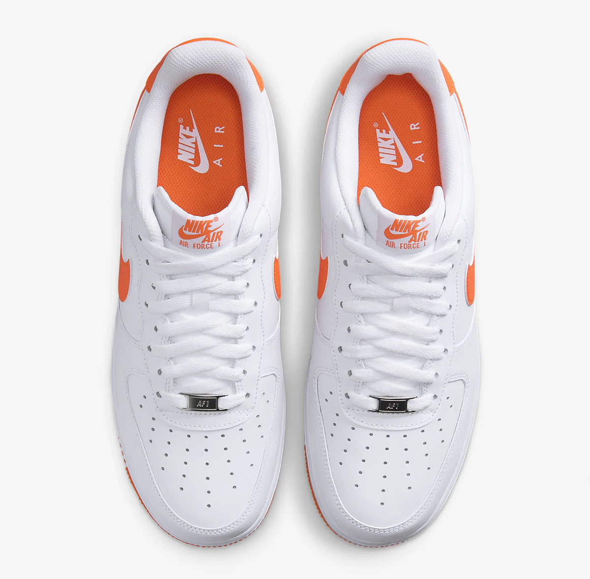 Nike Air Force 1 Low White Safety Orange 4