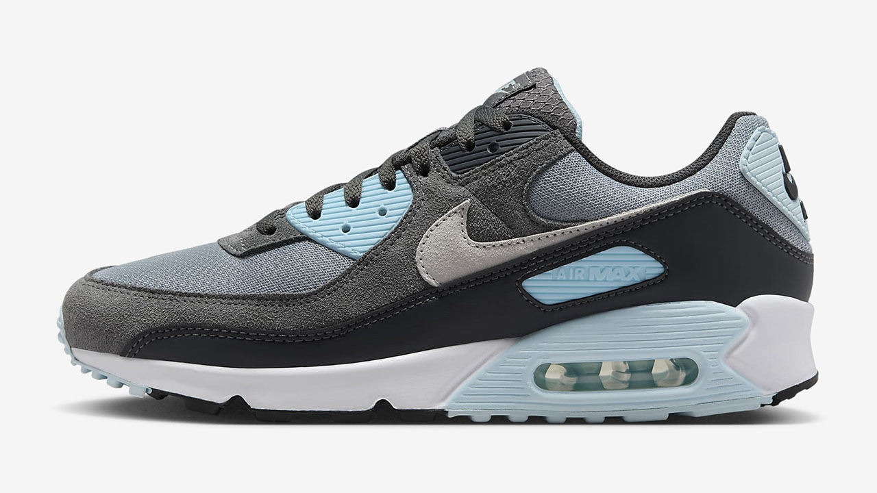 Nike Air Max 90 Light Pumice Smoke Grey Glacier Blue