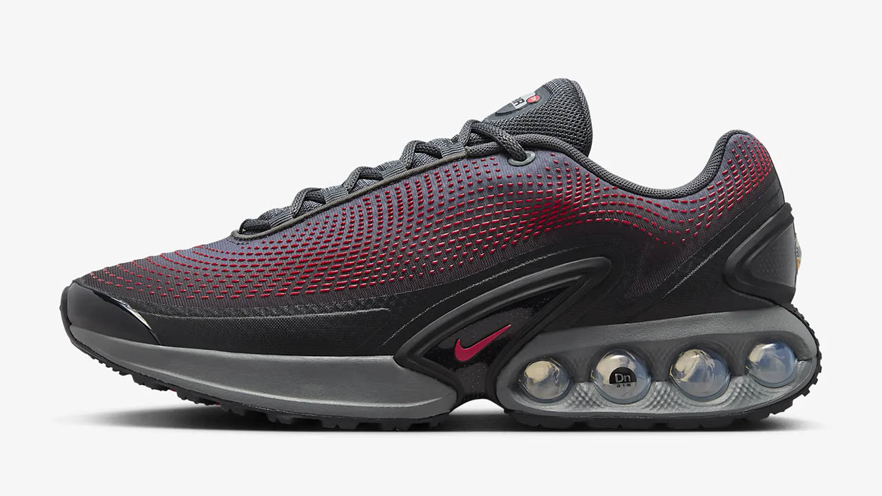 Nike Air Max Dn Black Iron Grey University Red