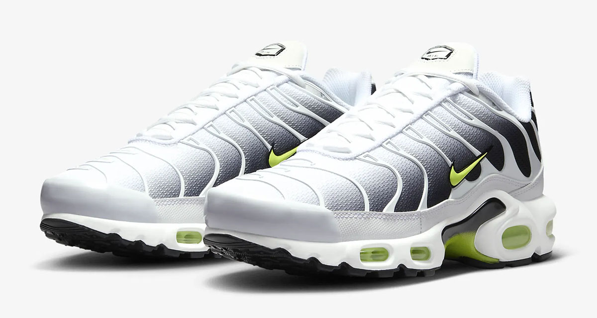 Nike Air Max Plus White Black Volt 1