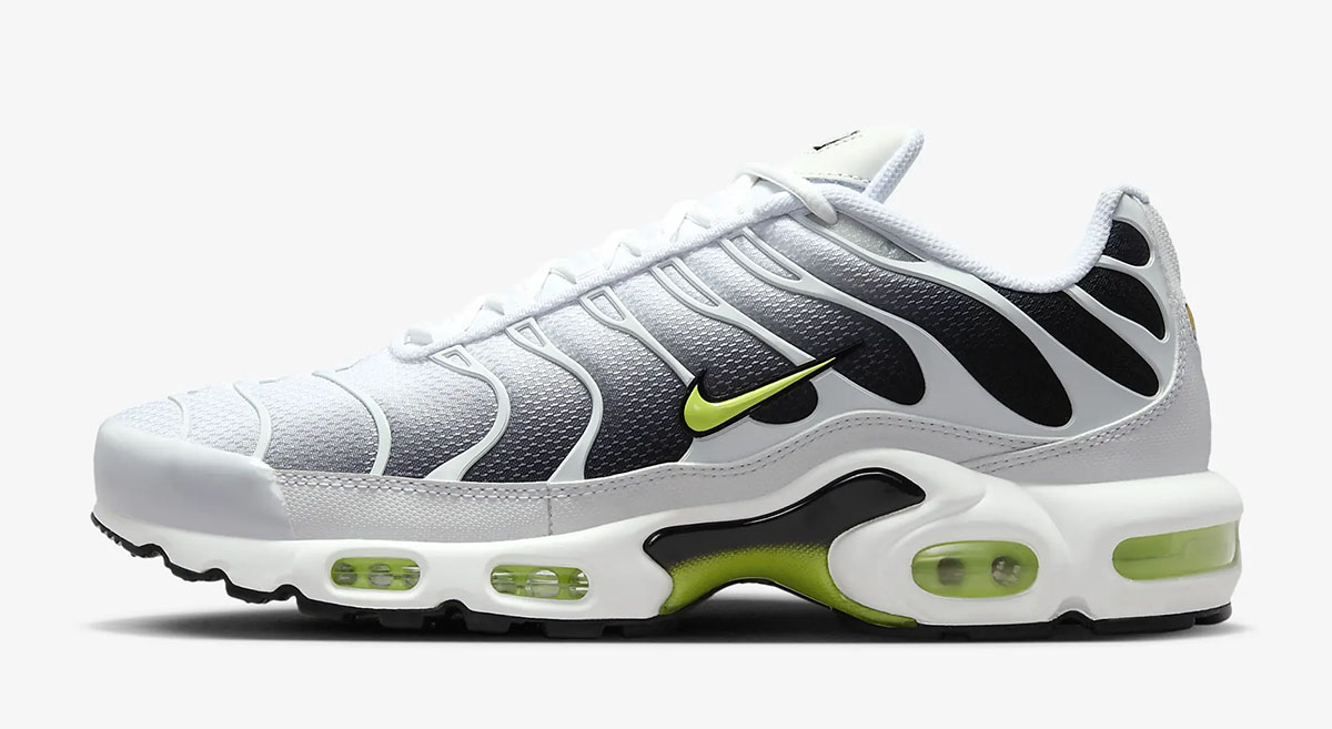 Nike Air Max Plus White Black Volt 2