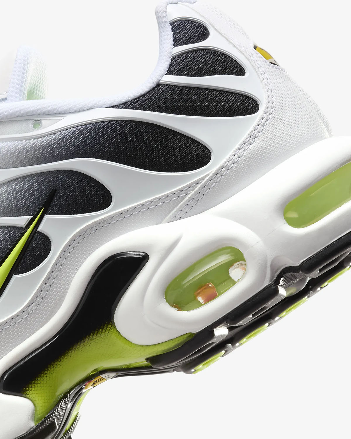 Nike Air Max Plus White Black Volt 8