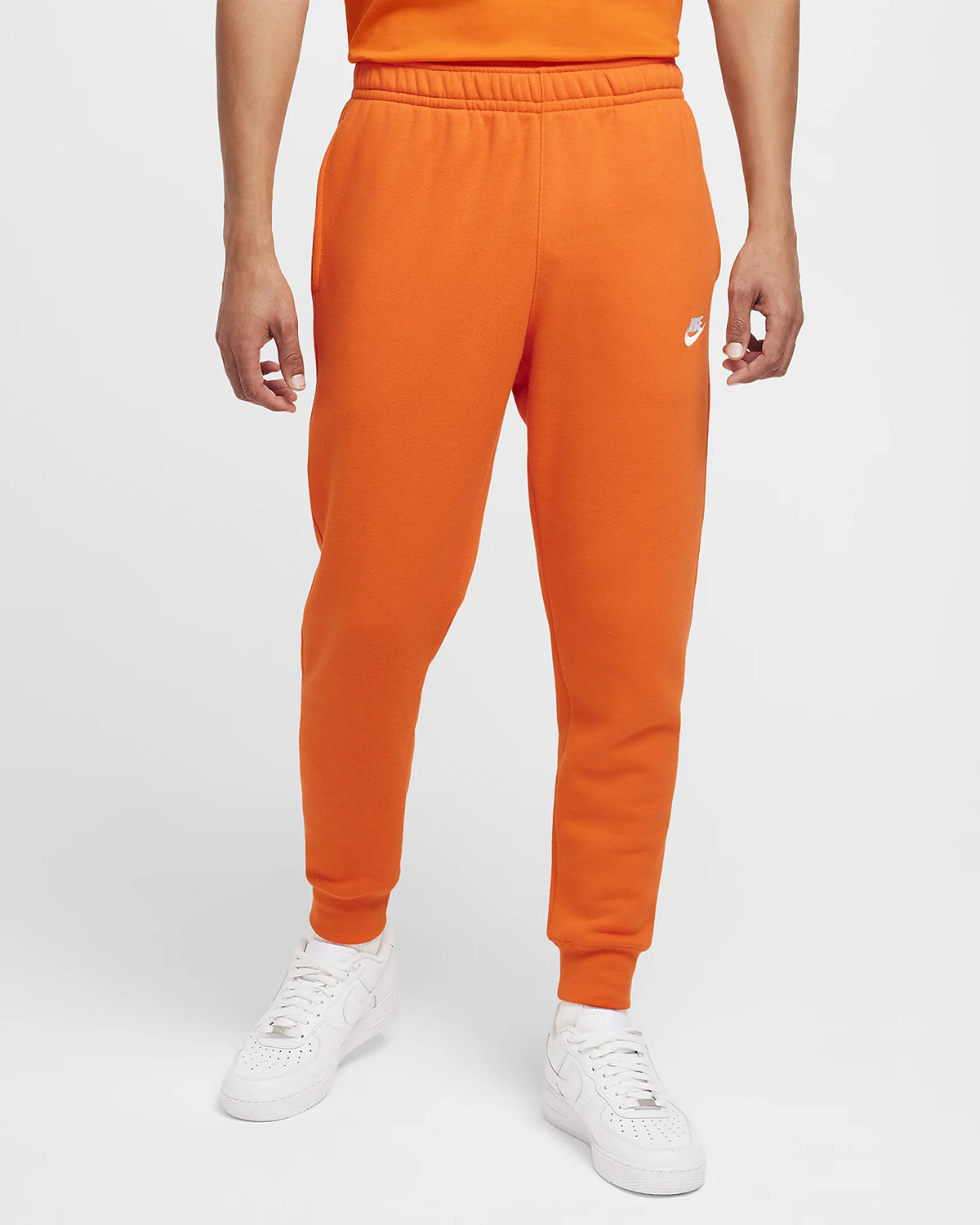 Nike Club Fleece Jogger Pants Safety Orange 1