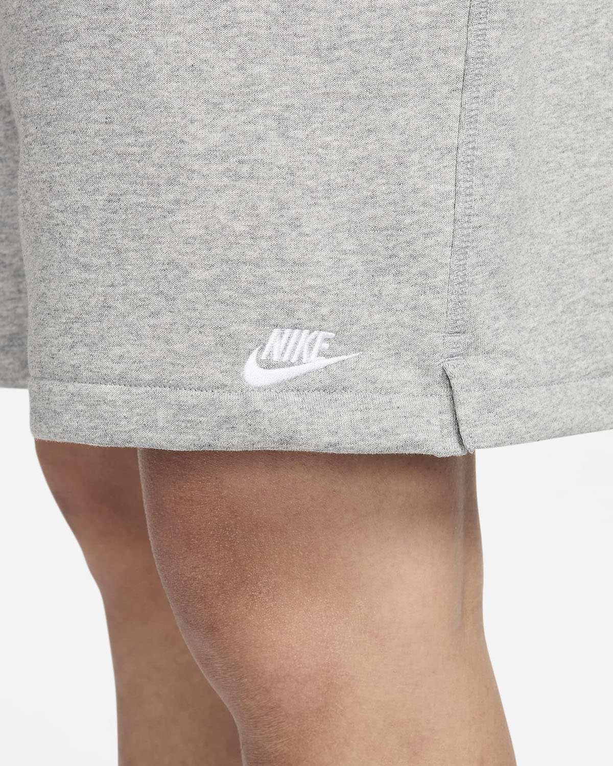 Nike Club Flow French Terry Shorts Grey 2