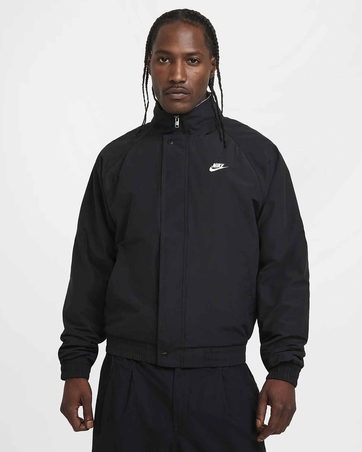 Nike Club Futura Jacket Black White 1