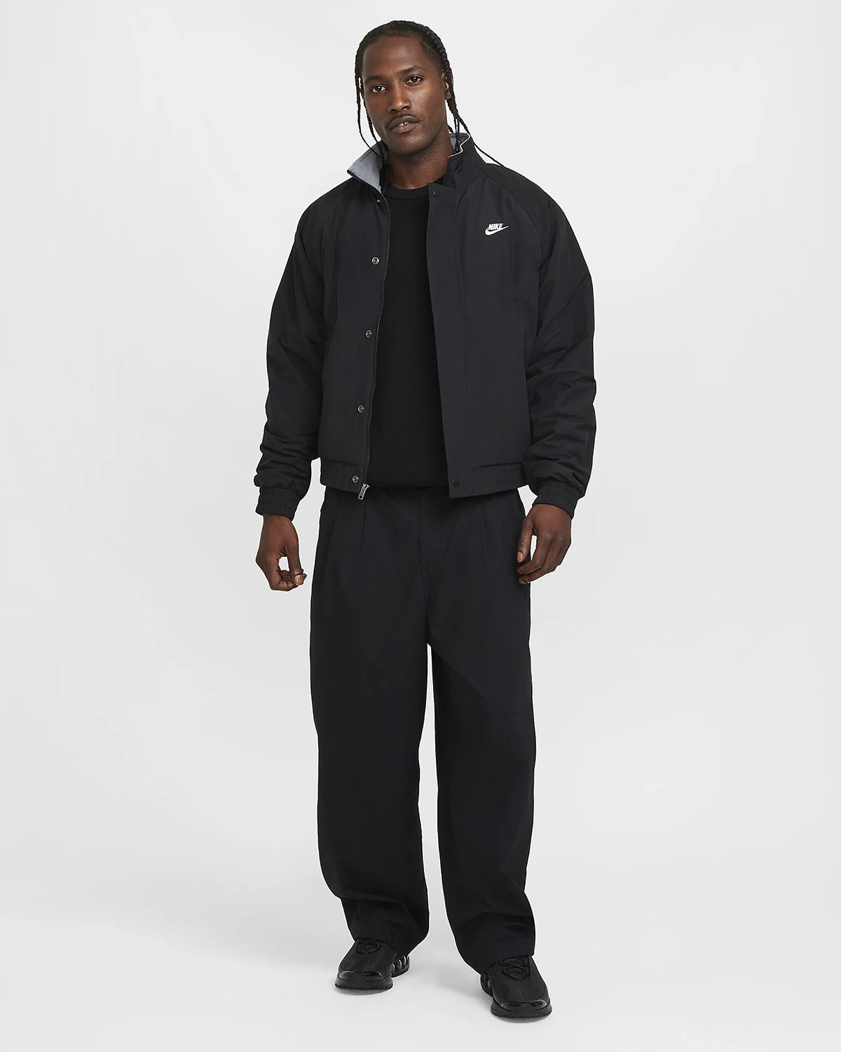 Nike Club Futura Jacket Black White