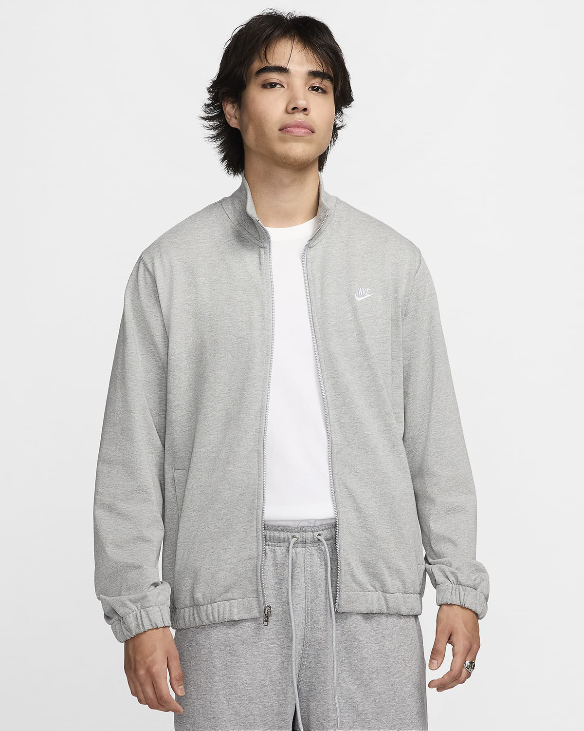 Nike Club Knit Jacket Grey