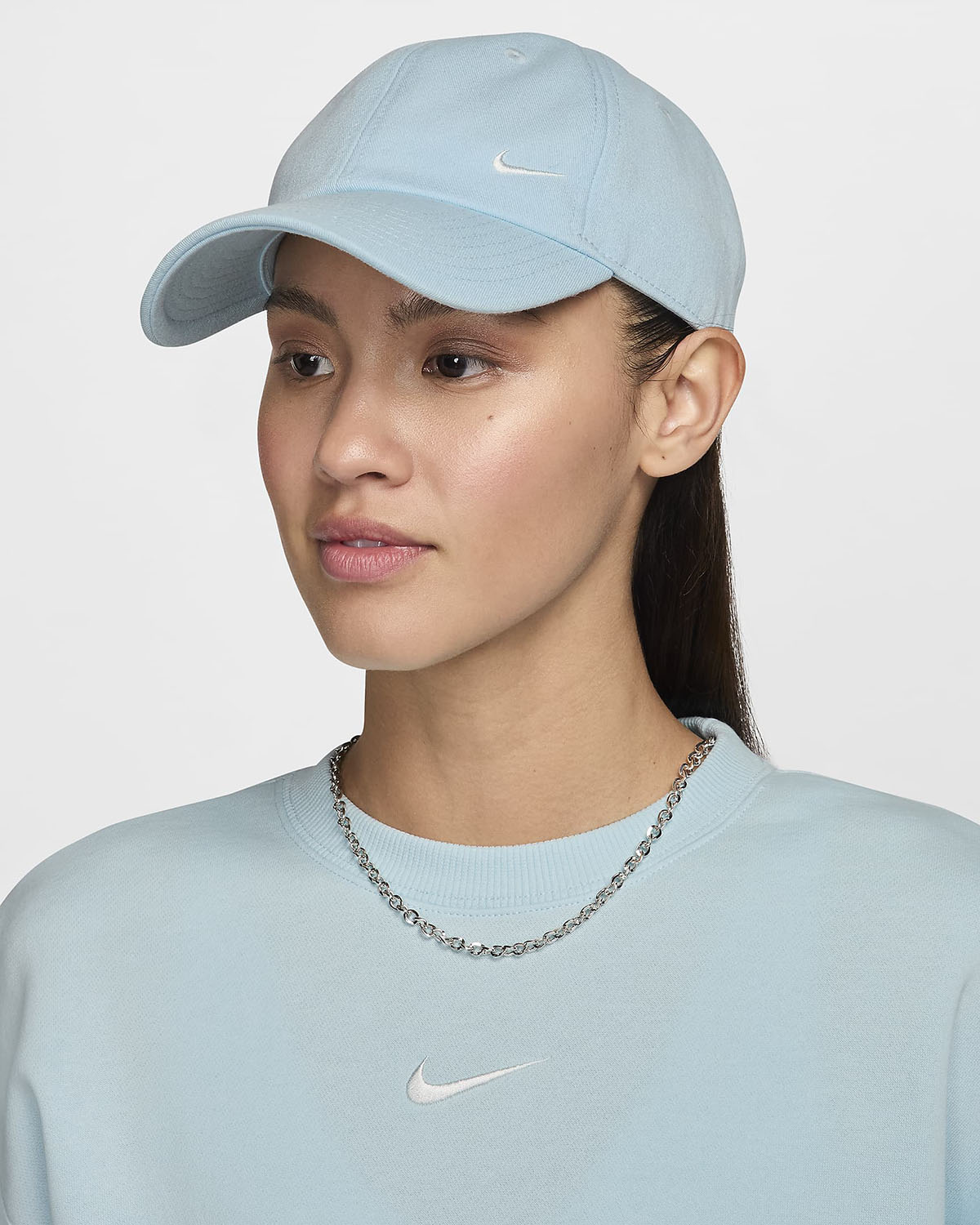 Nike Club Unstructured Cap Glacier Blue 1