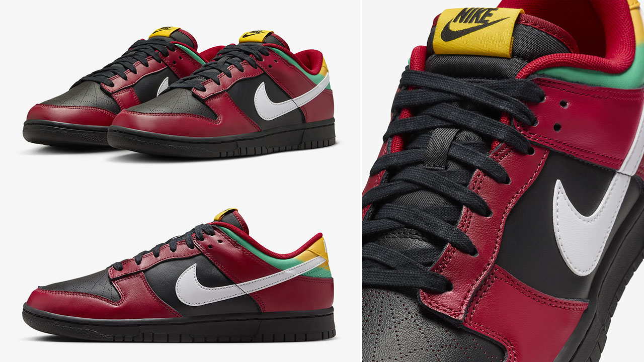 Nike Dunk Low Biker Tattoos Sneakers