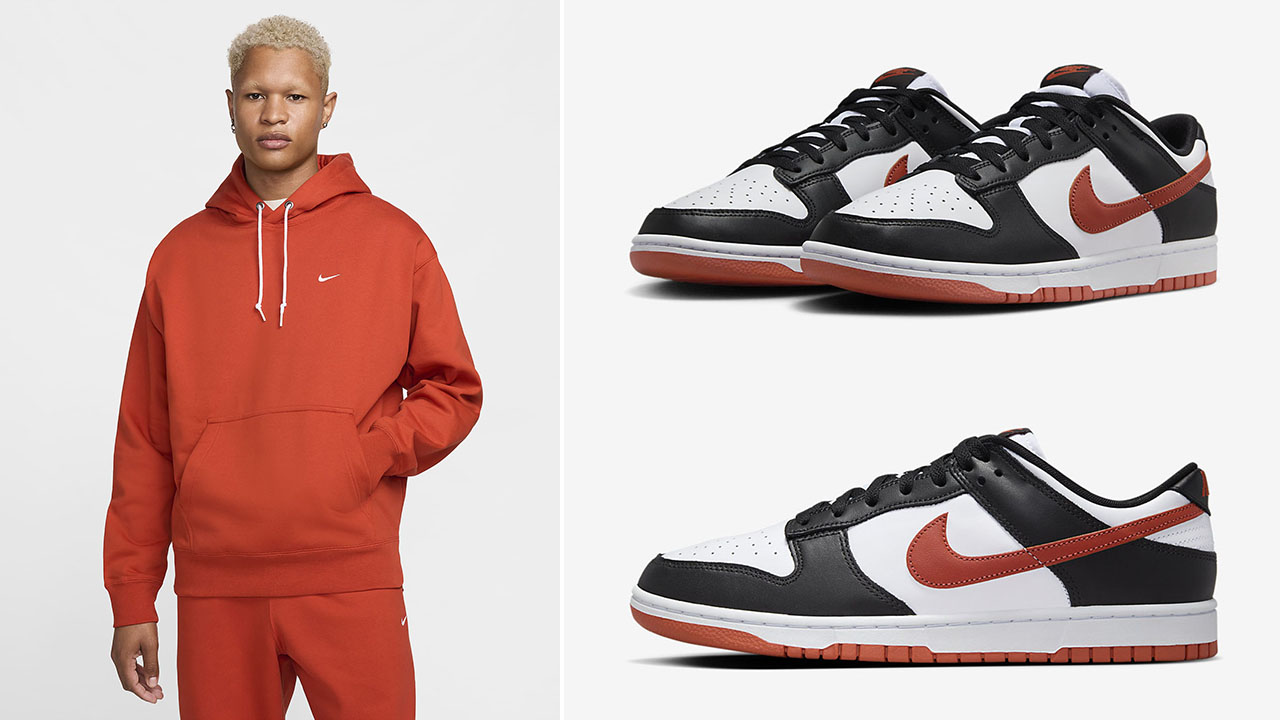 Nike Dunk Low Dragon Red Outfits to Match Sneakers