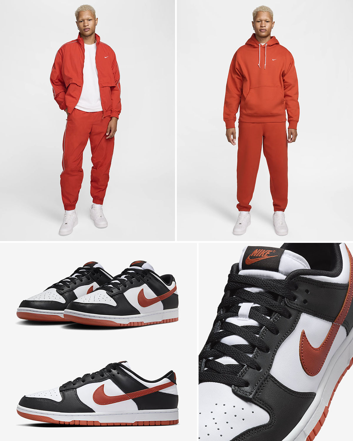 Nike Dunk Low Dragon Red Sneaker Outfits