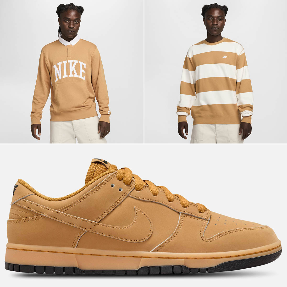 Nike Dunk Low Winter Wheat Sneaker Outfits