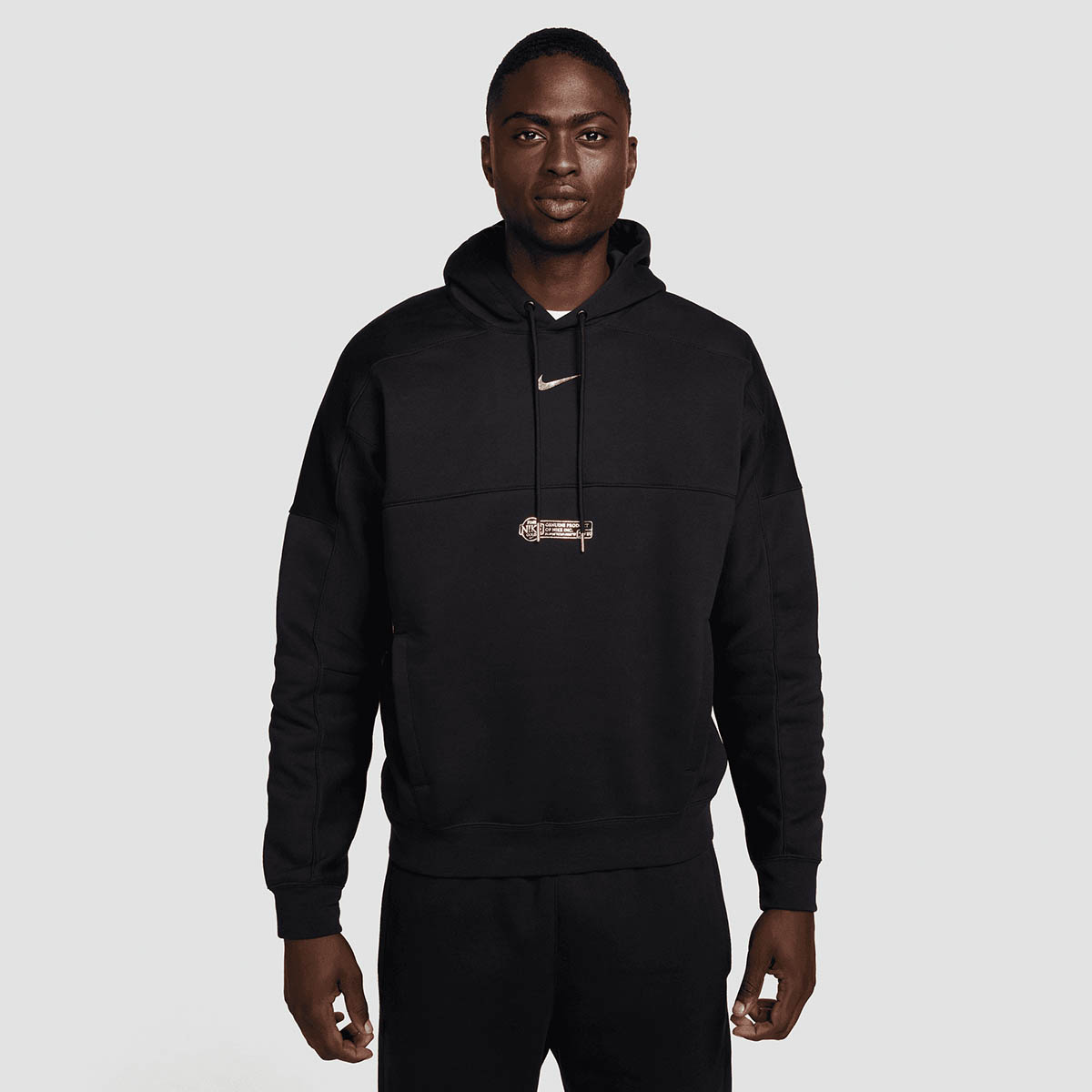 Nike Foot Locker 50th Anniversary Hoodie Black Gold 1