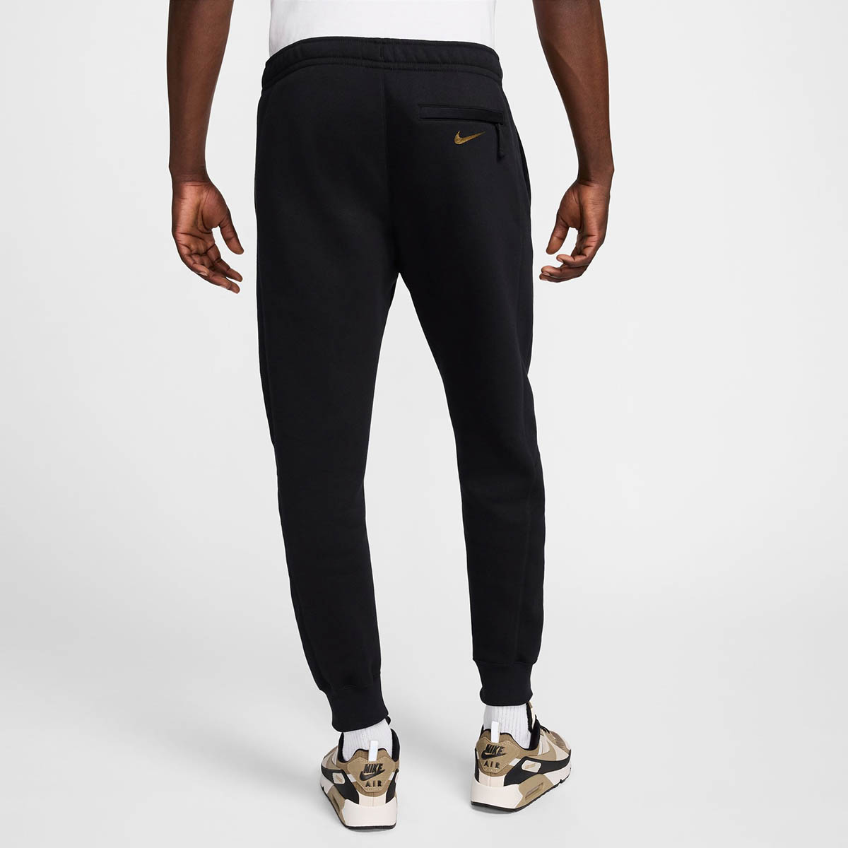 Nike Foot Locker 50th Anniversary Jogger Pants Black Gold 2