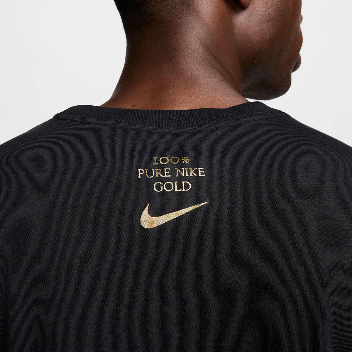 Nike Foot Locker 50th Anniversary T Shirt Black Gold 4