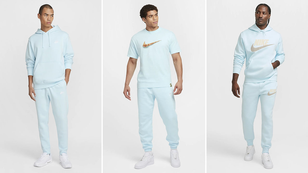 Nike Glacier Blue Clothing Sneakers Outfits