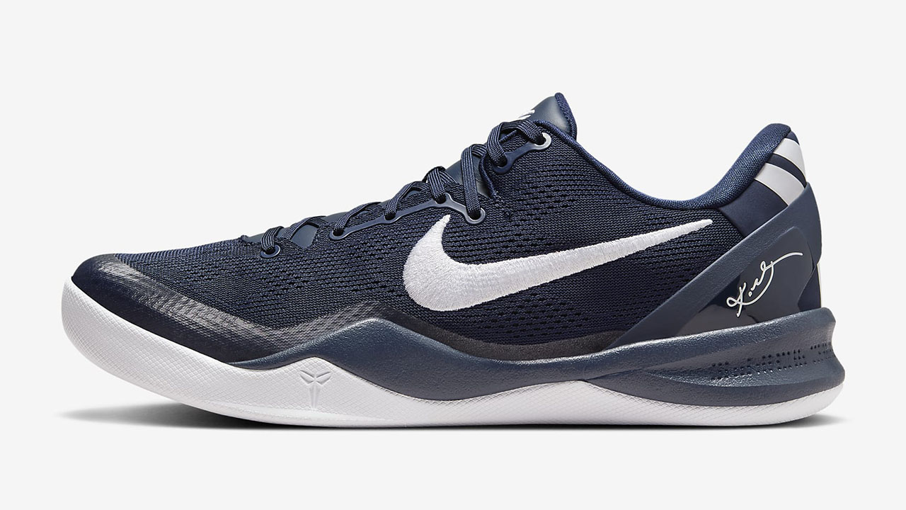 Nike Kobe 8 College Navy Basketball Shoes