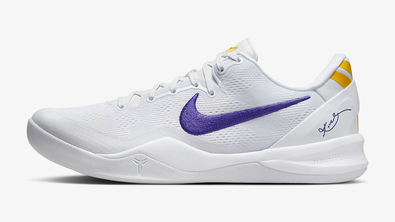 Nike Kobe 8 Protro Lakers Home Basketball Shoes