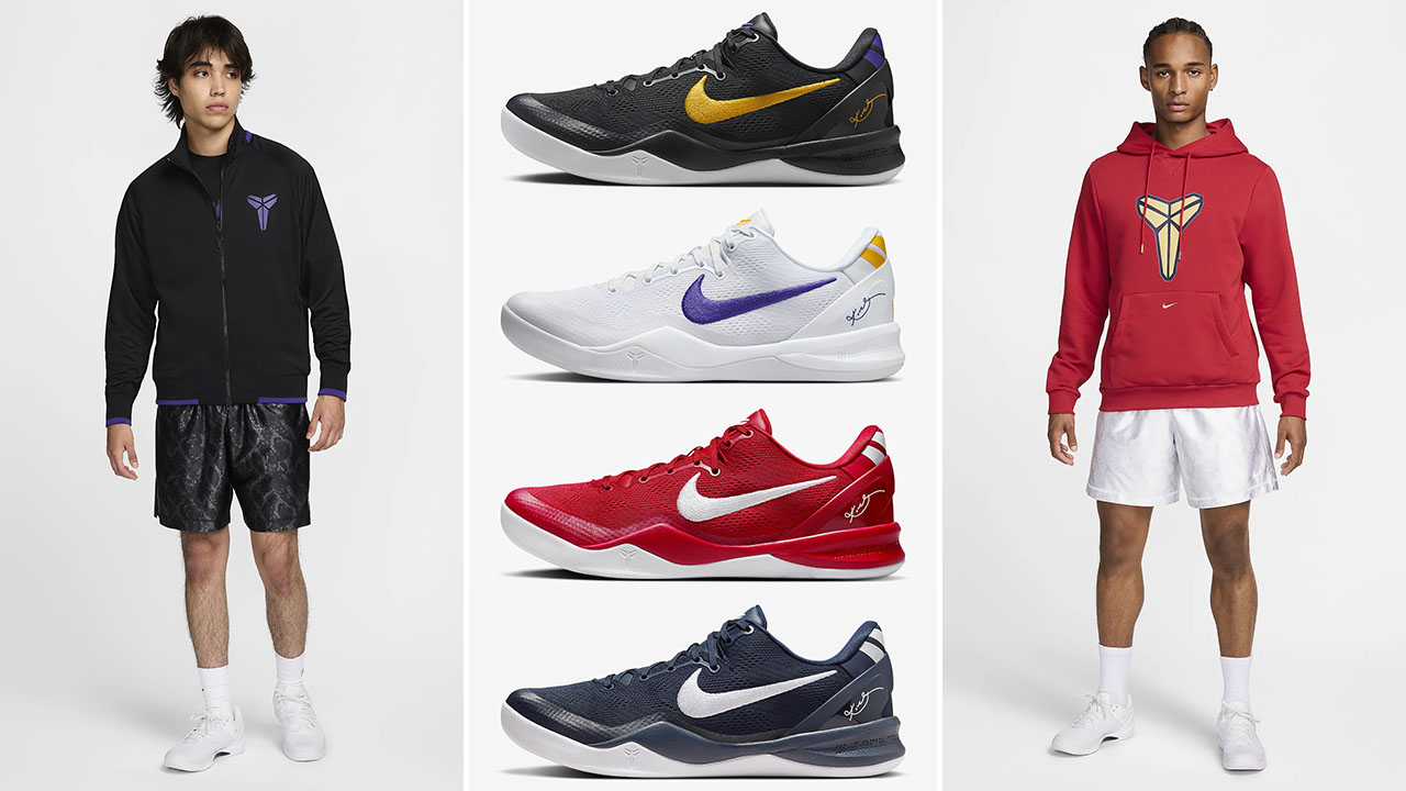 Nike Kobe 8 Protro Team Bank Shoes Clothing Shirts Shorts Hoodies Jerseys Outfits