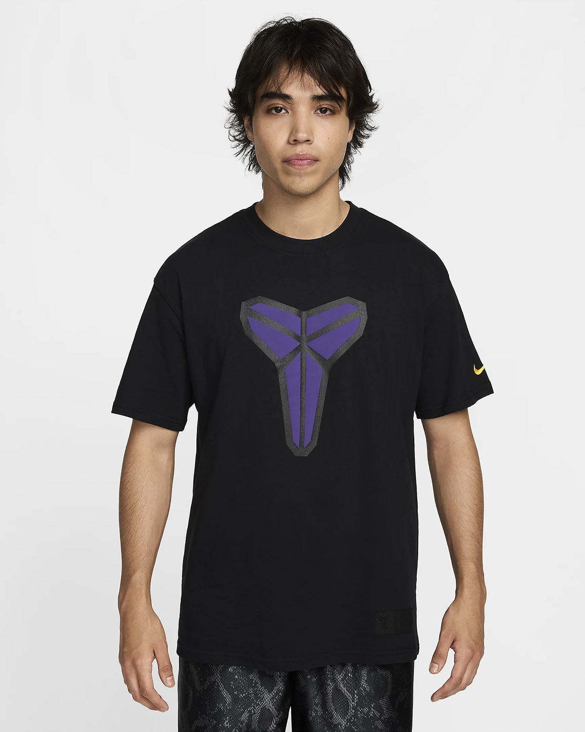 Nike Kobe T Shirt Black Purple 1