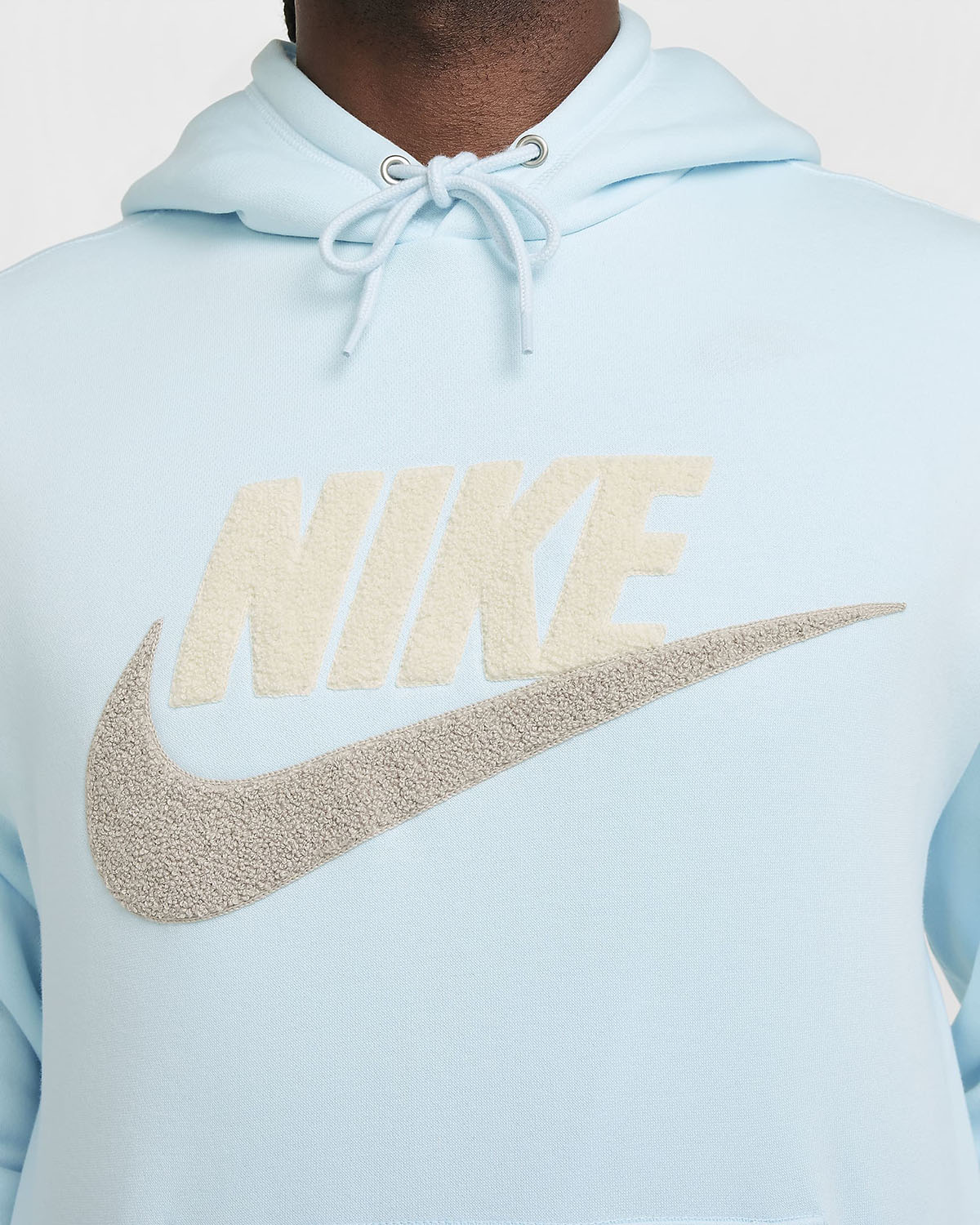 Nike Sportswear Club Fleece Pullover Hoodie Glacier Blue 3