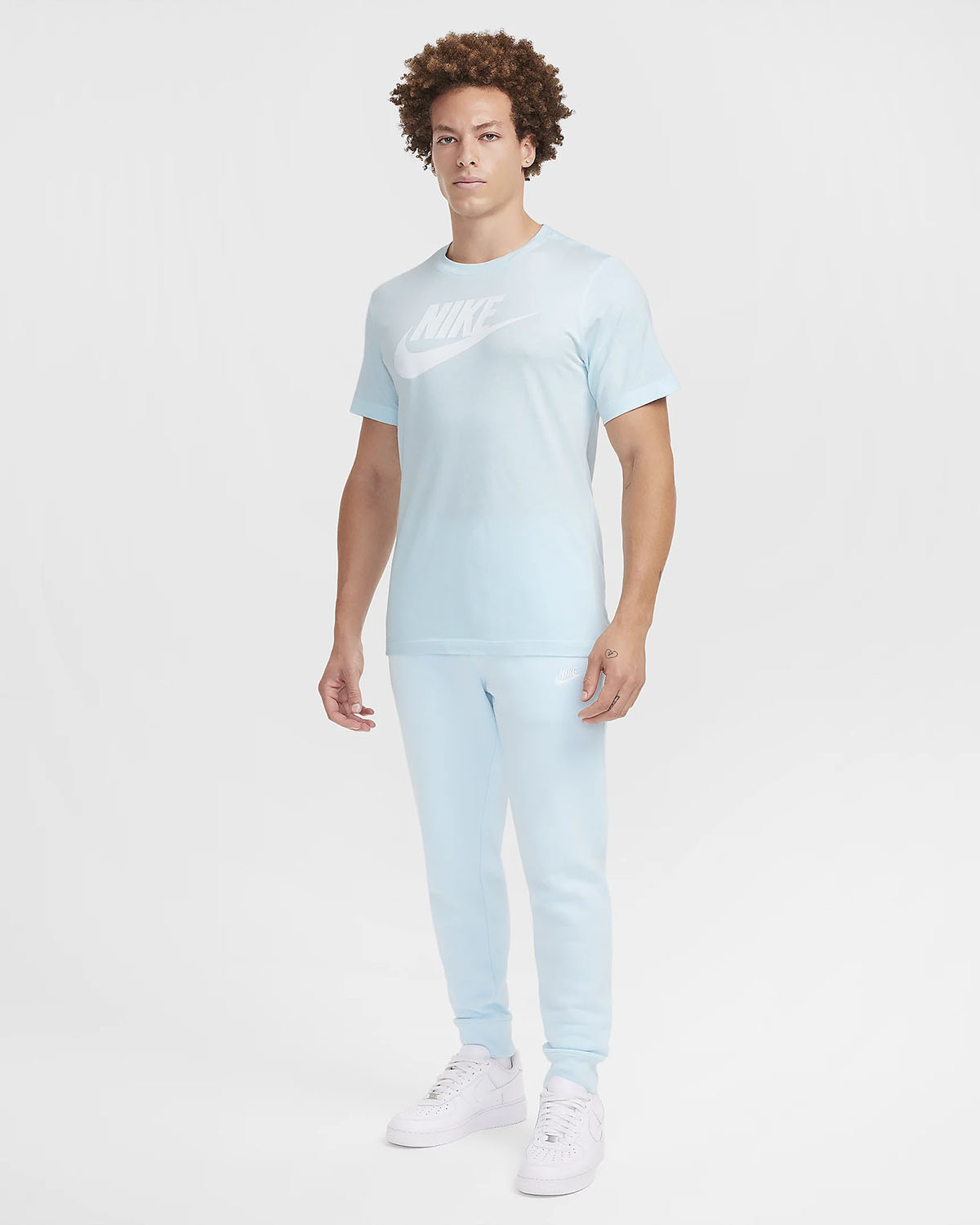 Nike Sportswear Futura T Shirt Glacier Blue