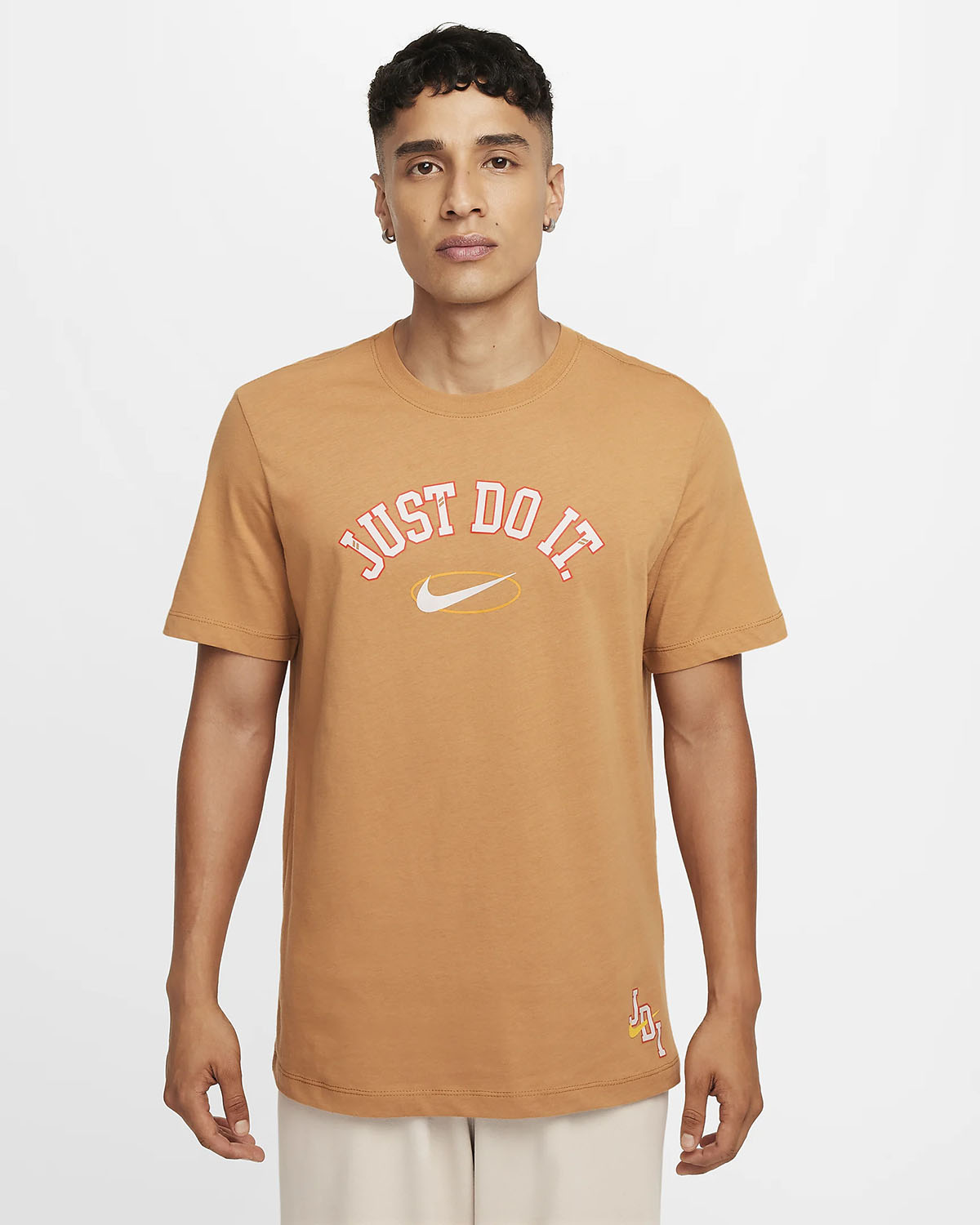 Nike Sportswear JDI Just Do It T Shirt Flax 1