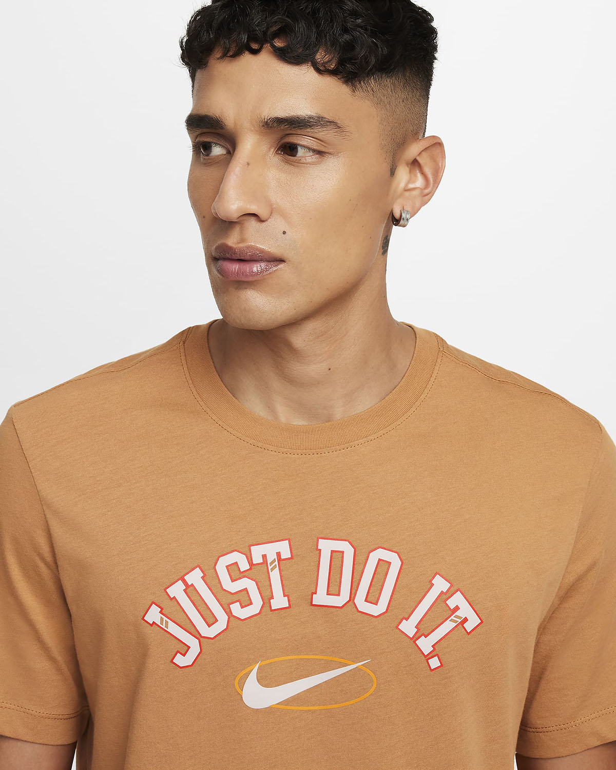 Nike Sportswear JDI Just Do It T Shirt Flax 2