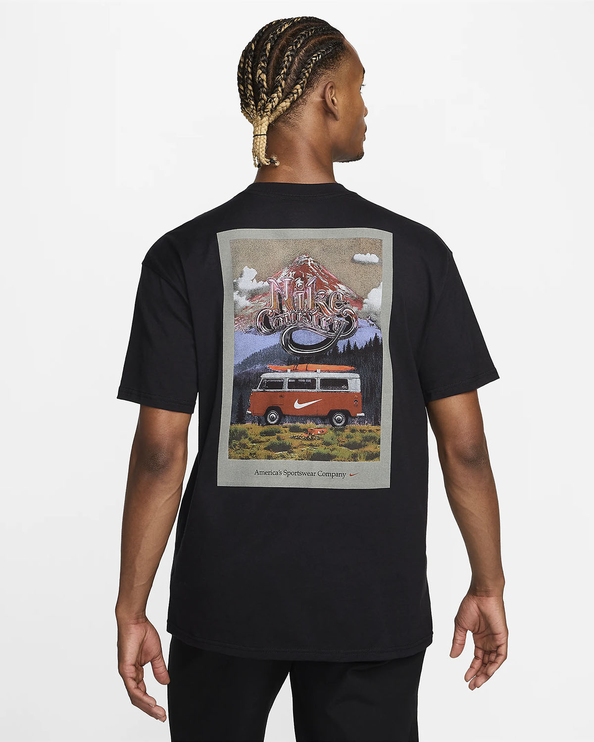 Nike Sportswear Max90 Van Life T Shirt Black 2