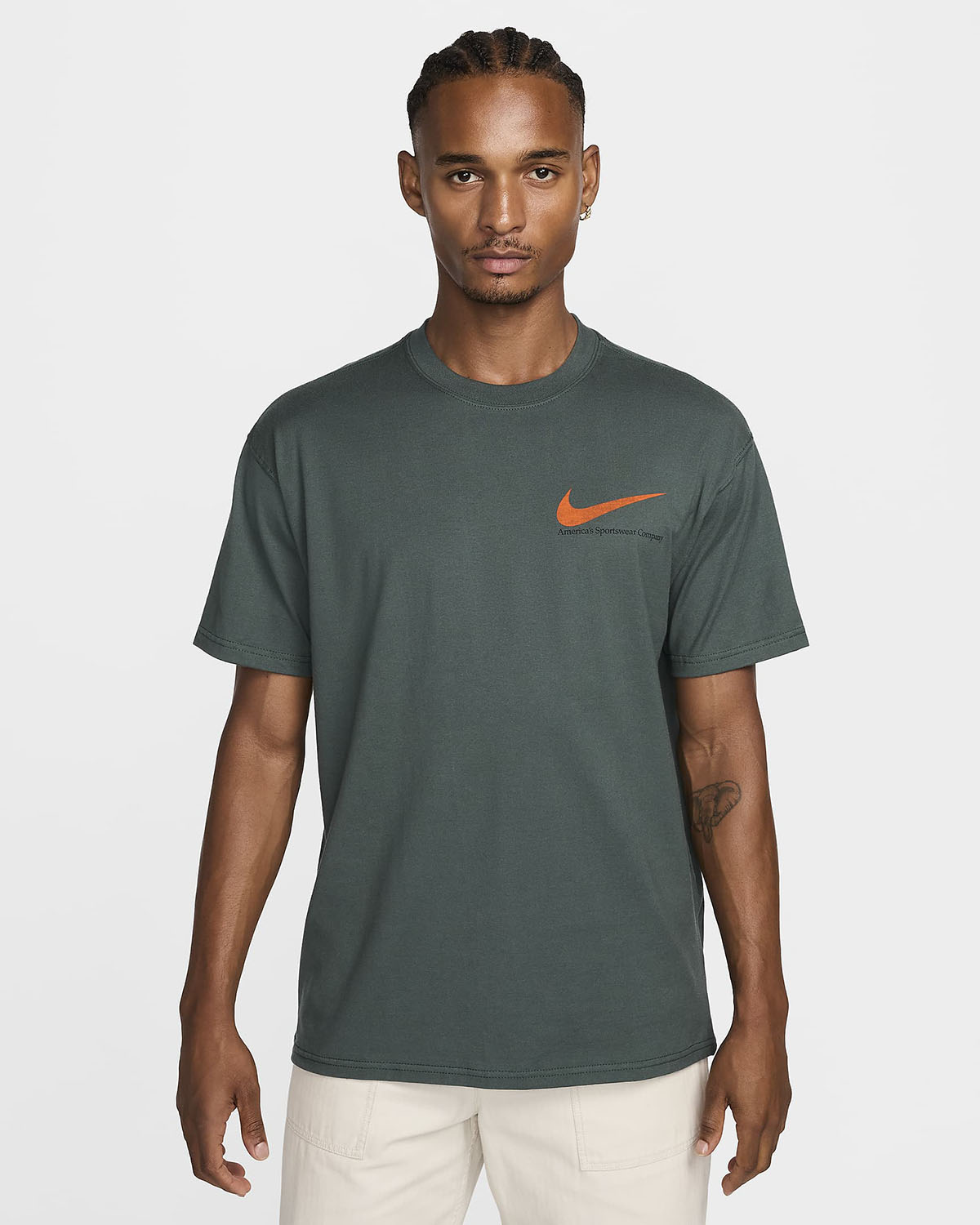 Nike Sportswear Max90 Van Life T Shirt Vintage Green 1