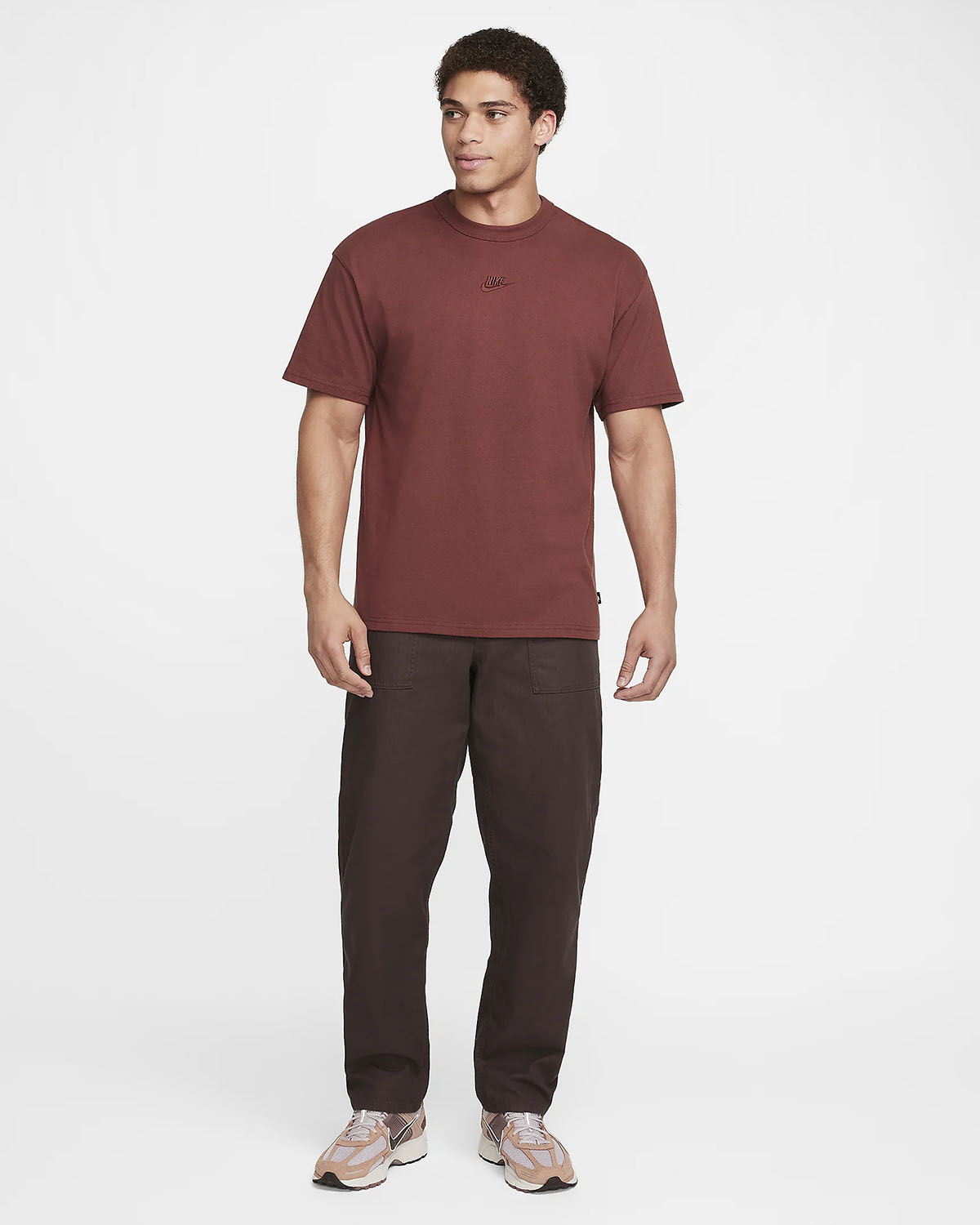 Nike Sportswear Premium Essentials T Shirt Dark Pony 1